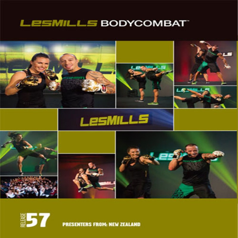 BODYCOMBAT 57 DVD, CD,& Choreo Notes BODY COMBAT 57